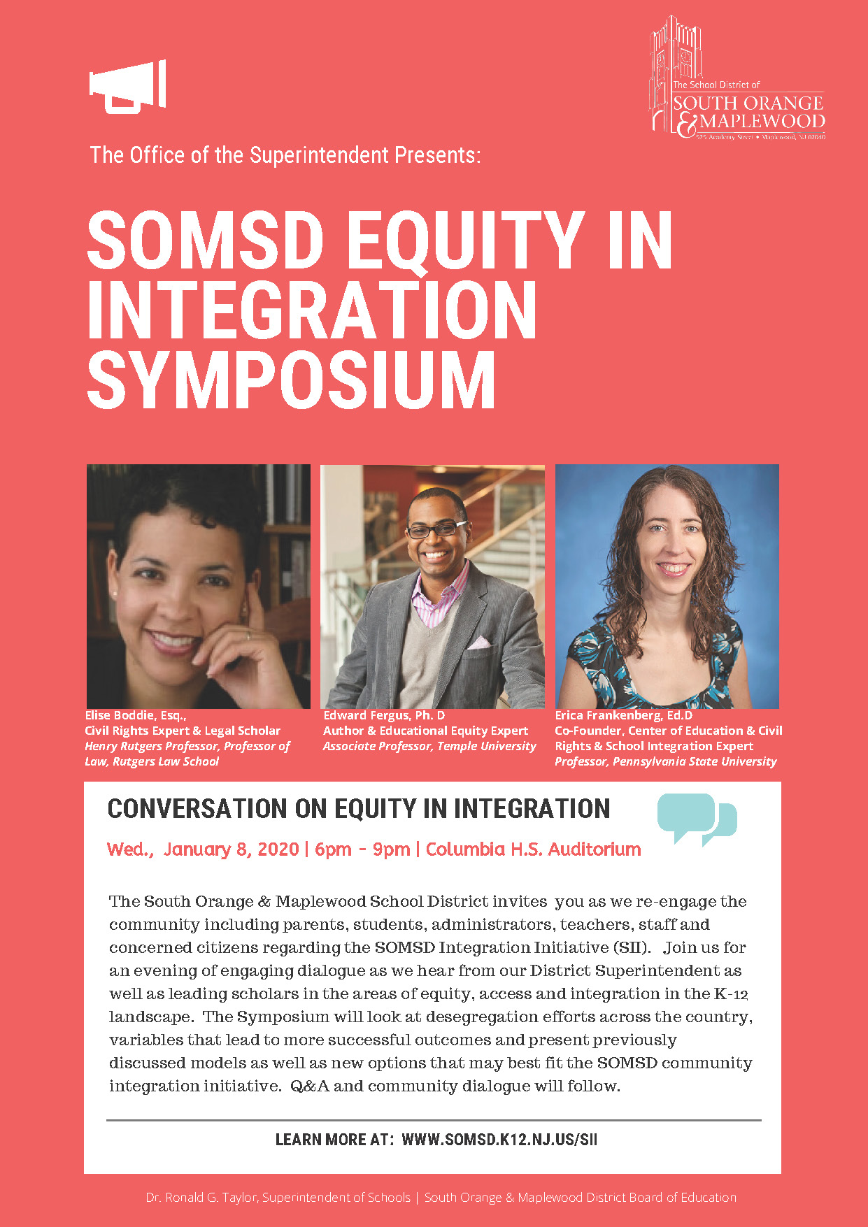 SOMSD Equity In Integration Symposium