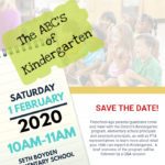 ABCs of Kindergarten Event