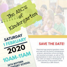 ABCs of Kindergarten Event
