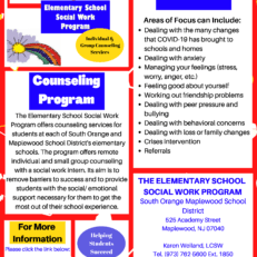 SOMSD Elementary School Social Work Flyer