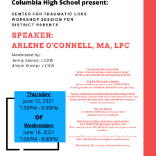 The Parenting Center and Columbia High School_June 10